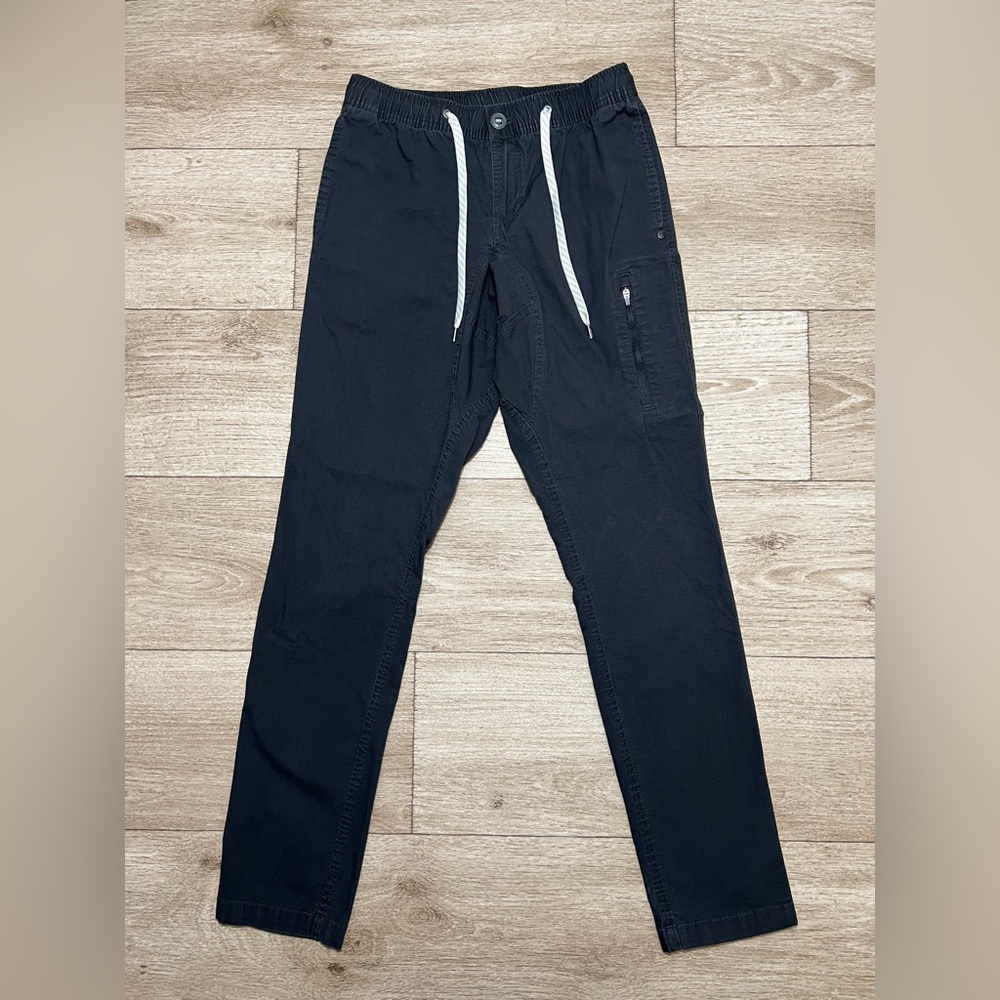 Vuori Ripstop Climber Pants Outdoor Charcoal Grey Mens Size Small (26x30) V412